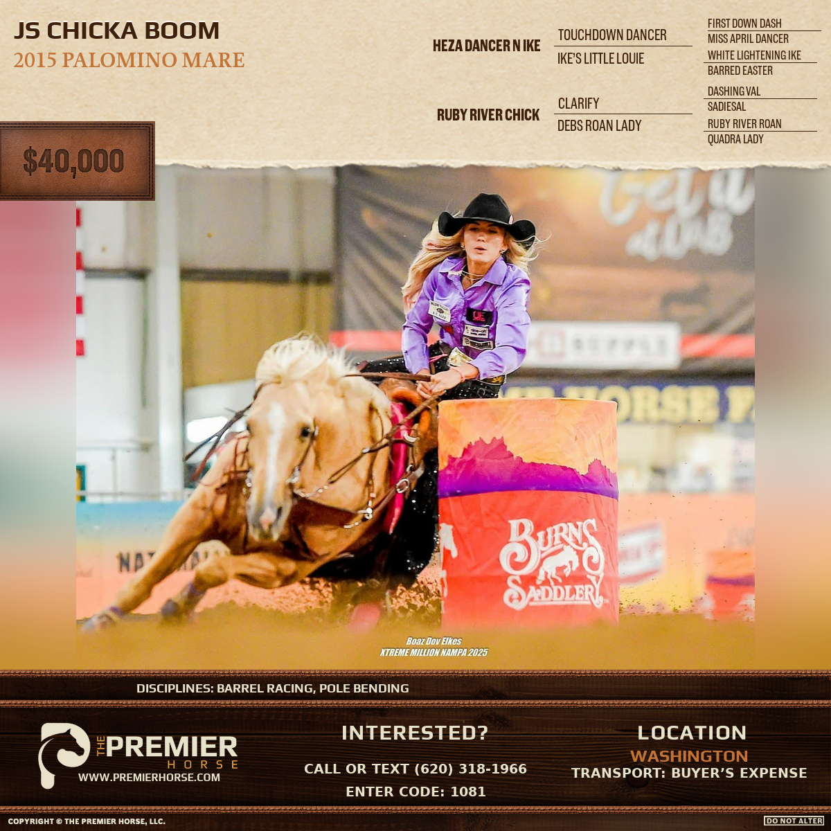 Listing advertisement