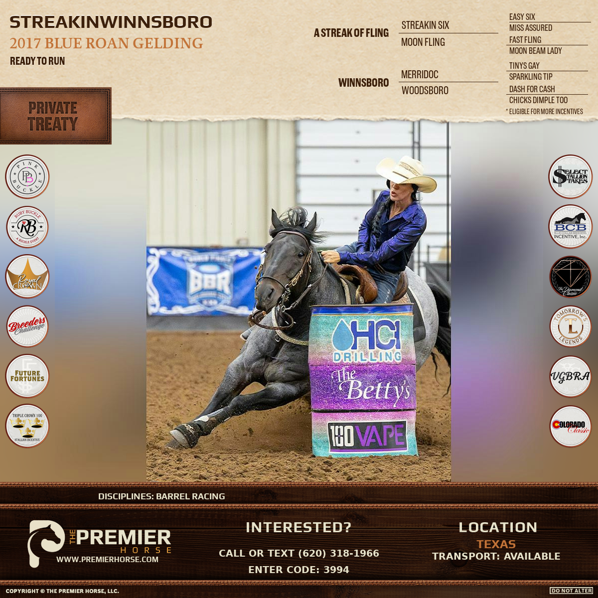 Listing advertisement