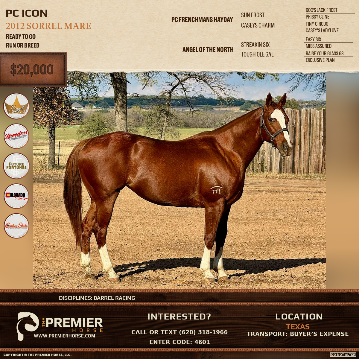 Listing advertisement