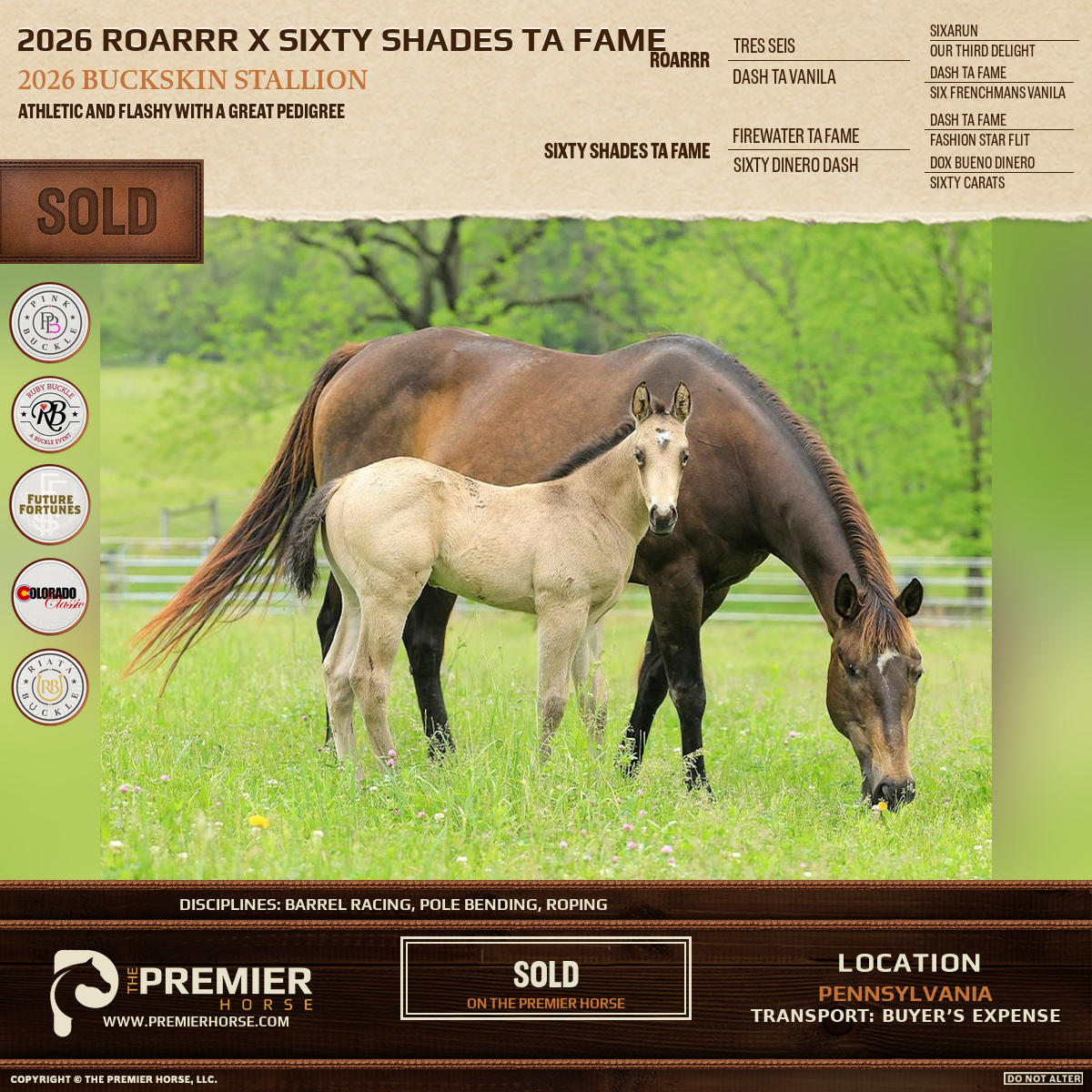 2026 Roarrr x Sixty Shades Ta Fame sold advertisement