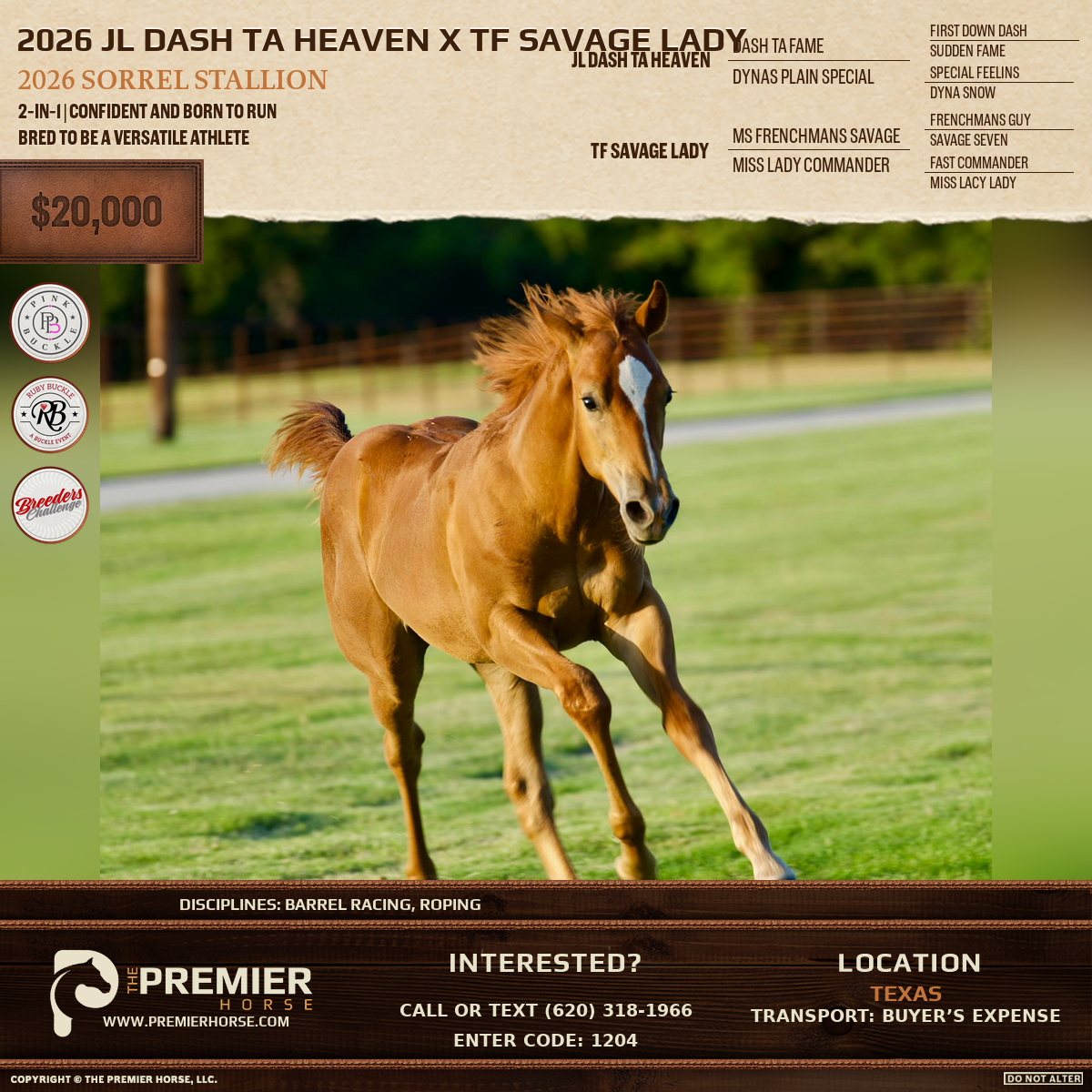 Listing advertisement