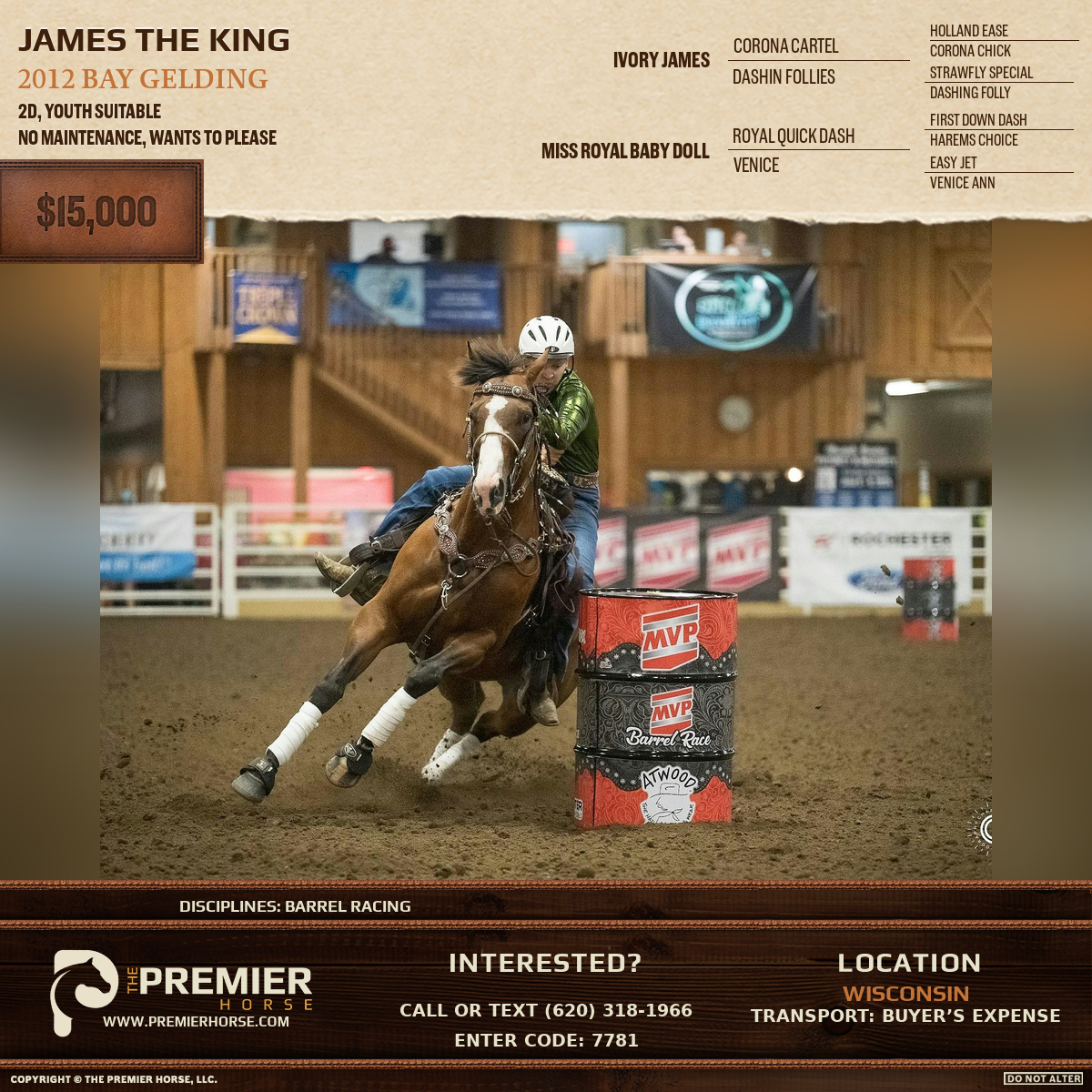 Listing advertisement