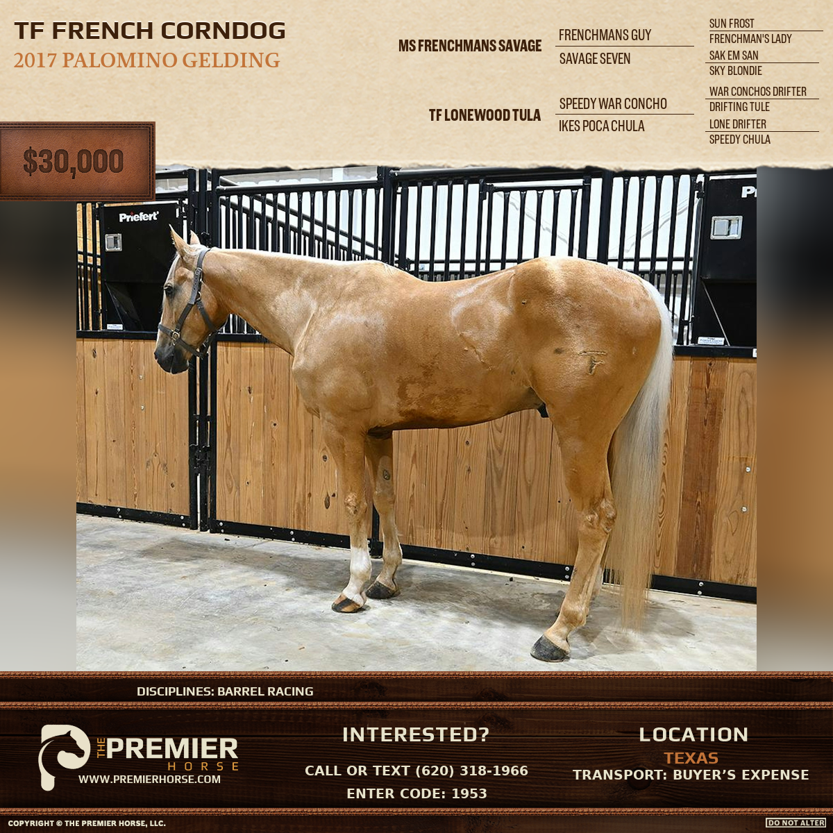 Listing advertisement