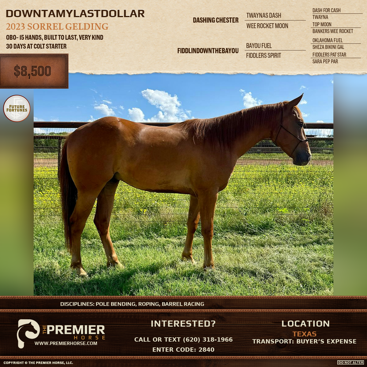Listing advertisement