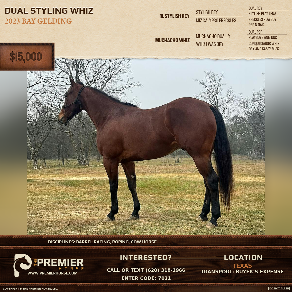 Listing advertisement