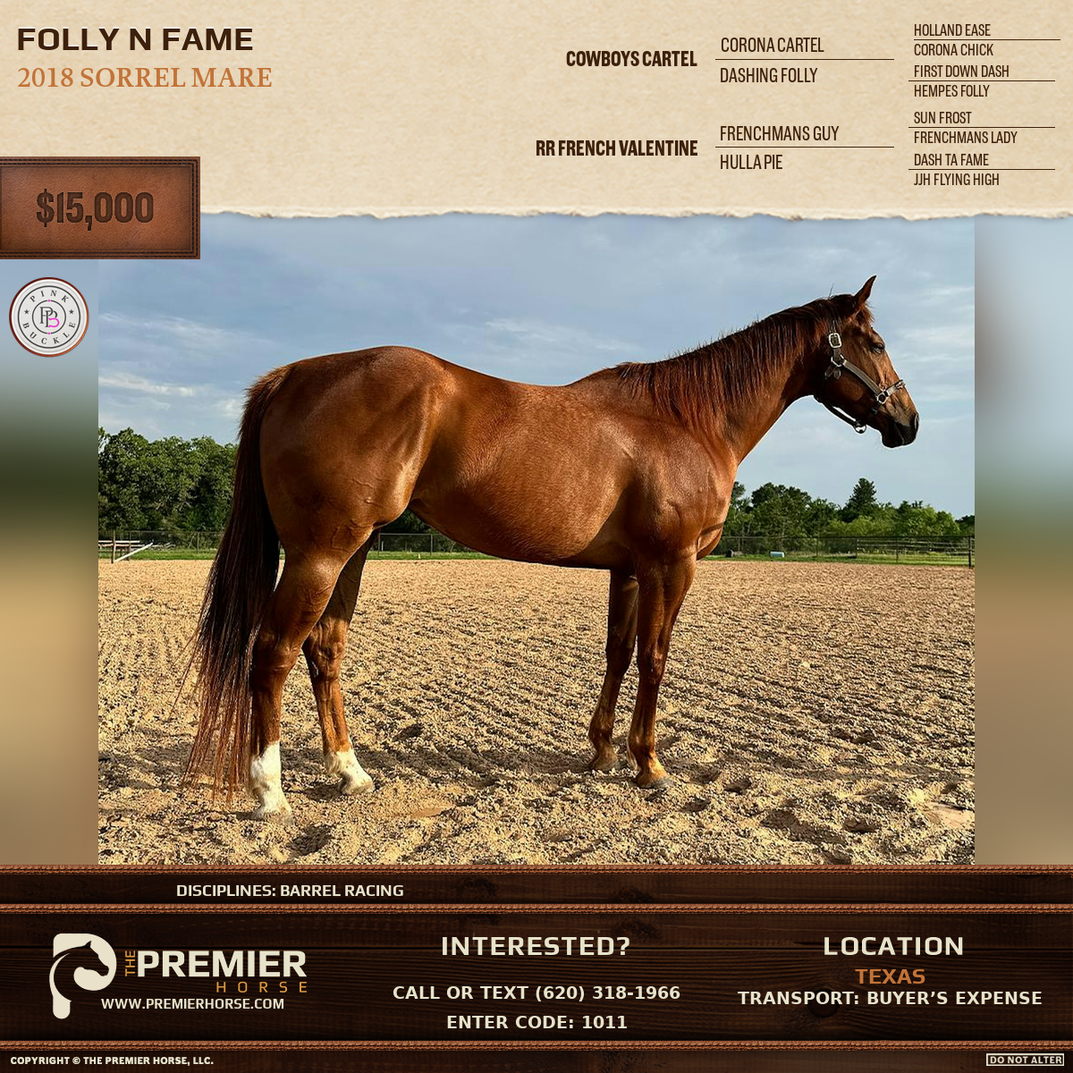 Listing advertisement