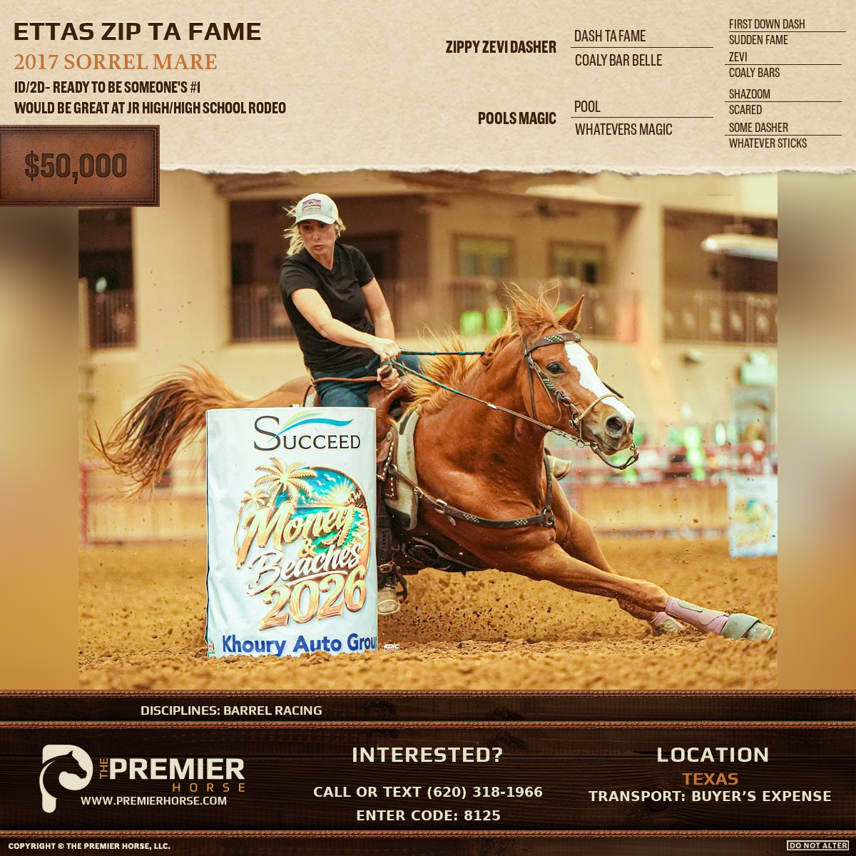 Listing advertisement