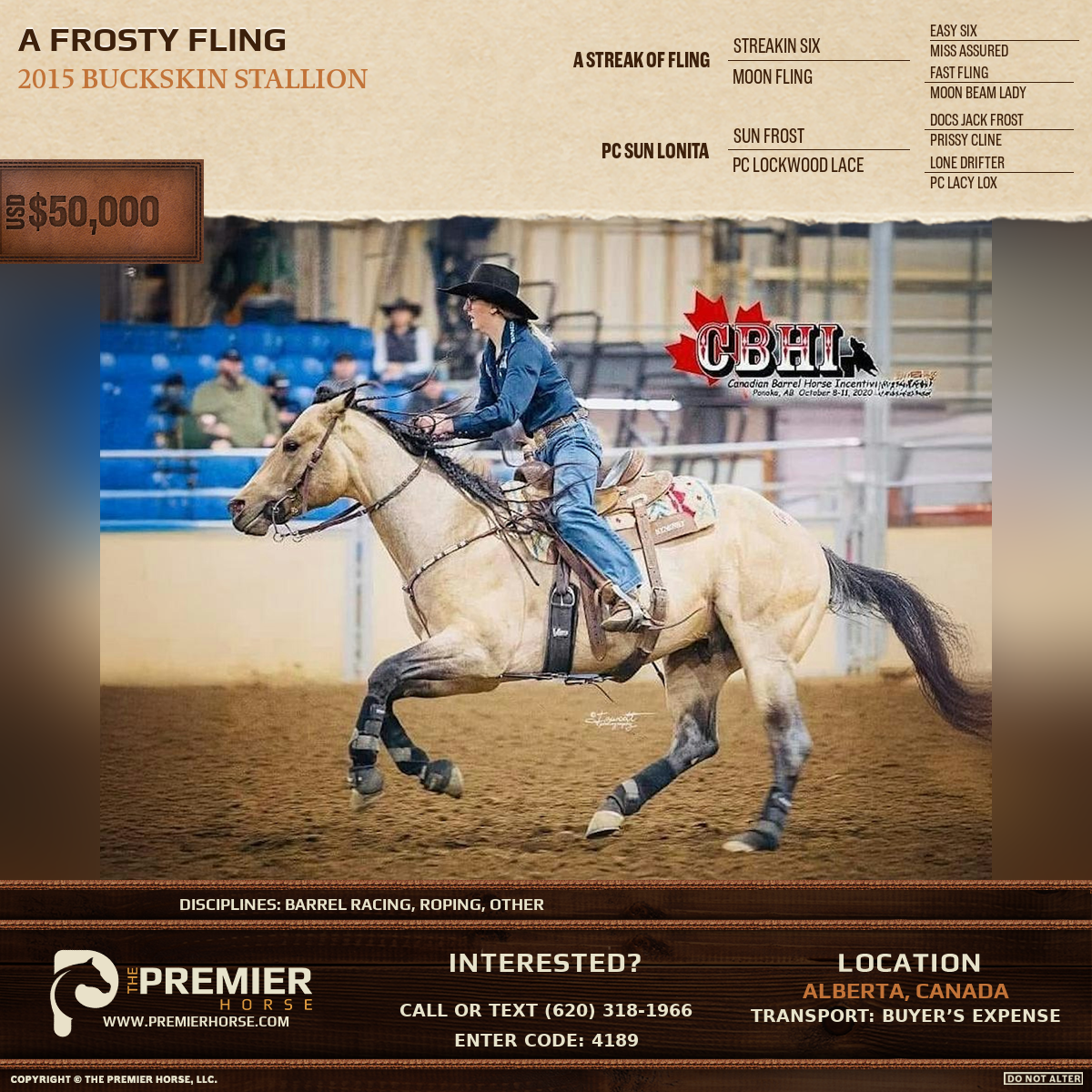 Listing advertisement