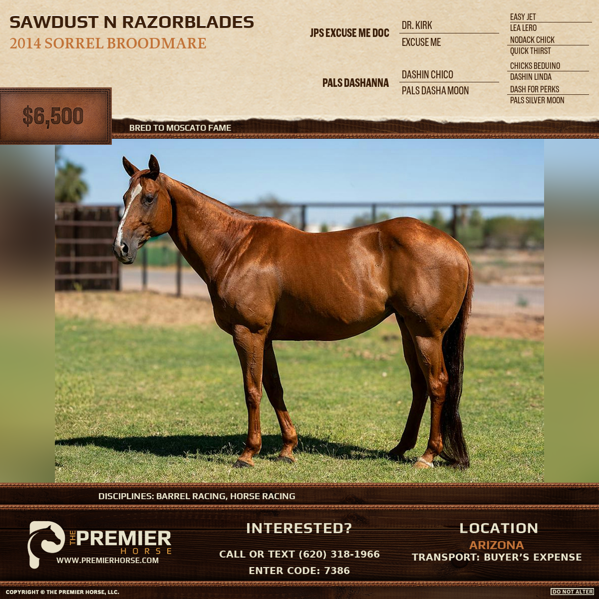 Listing advertisement