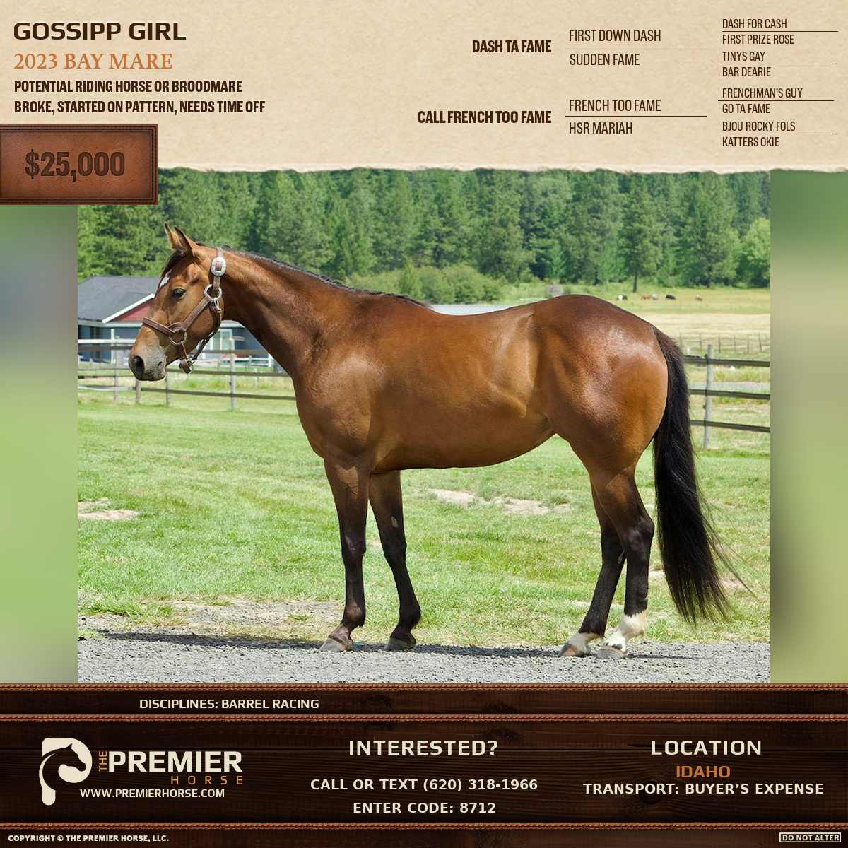 Listing advertisement