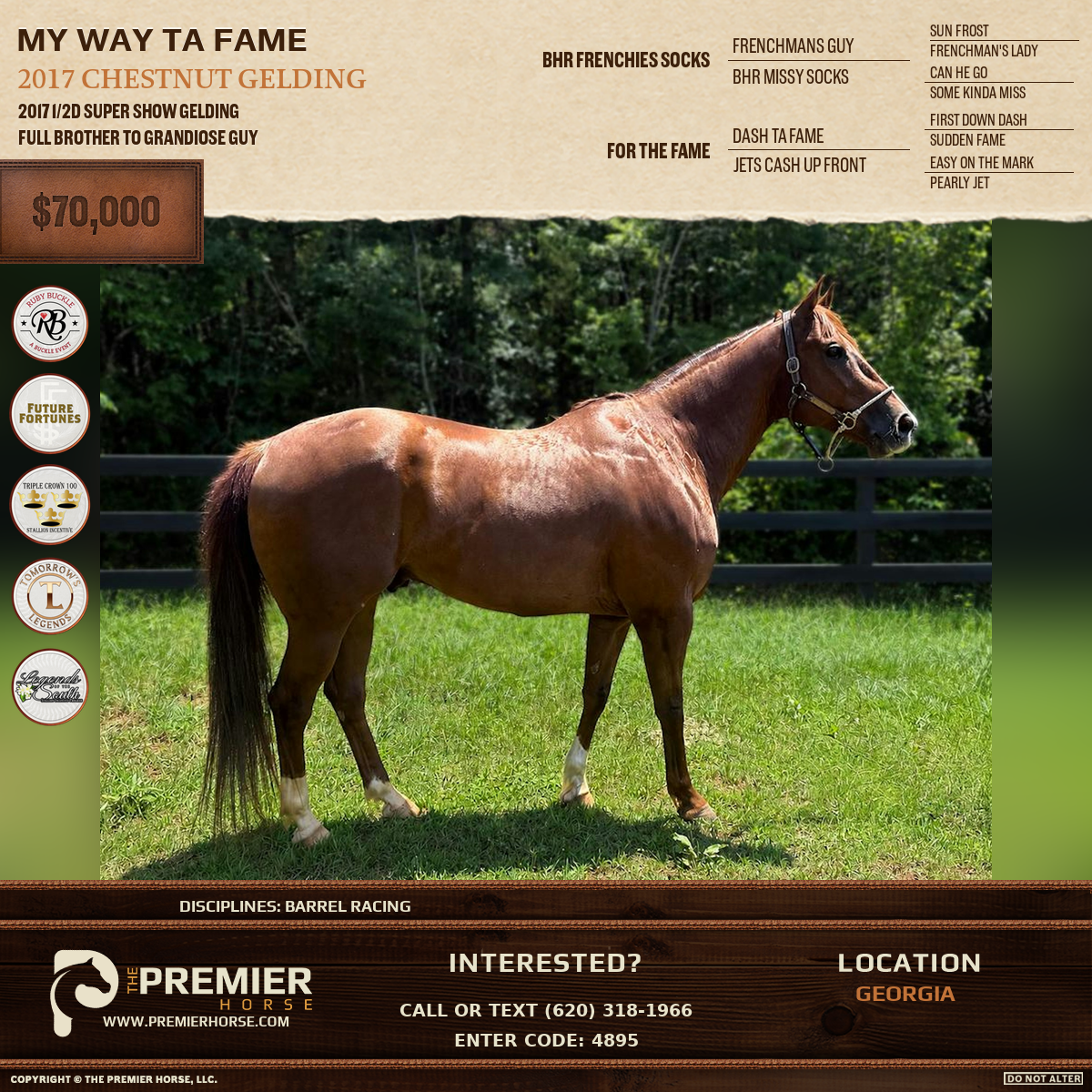 Listing advertisement