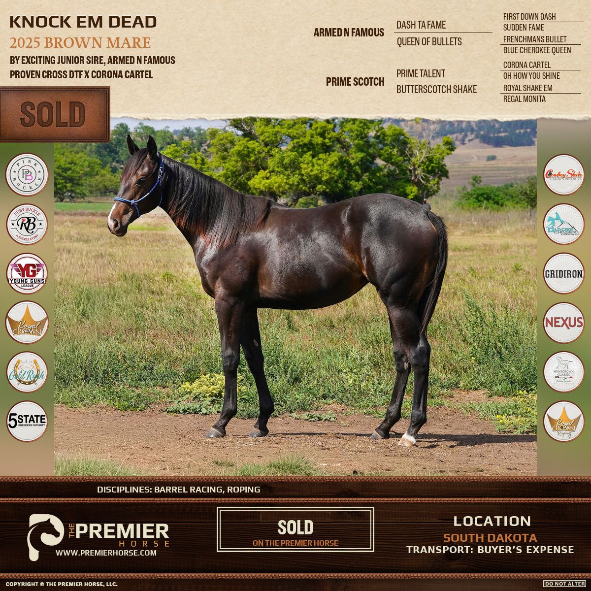 Knock Em Dead sold advertisement