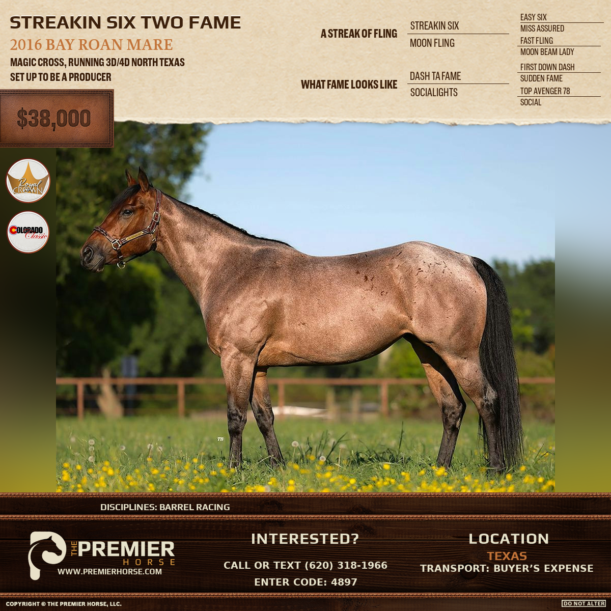 Listing advertisement