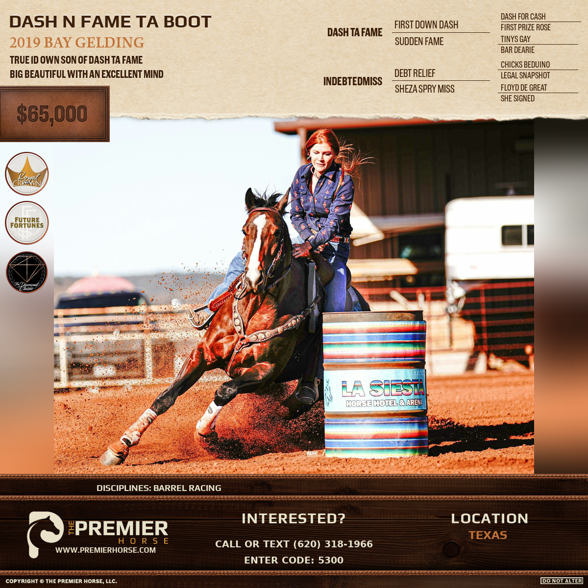 Listing advertisement