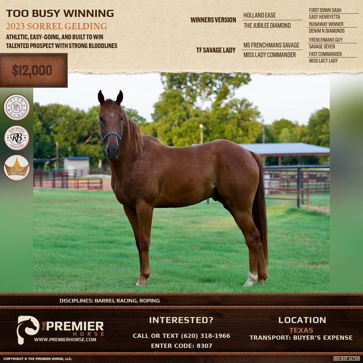 Listing advertisement