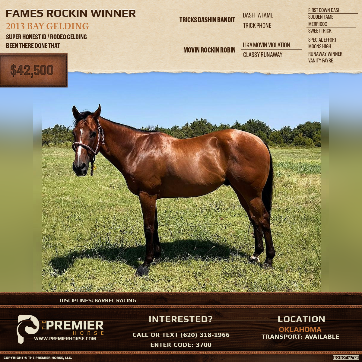 Listing advertisement