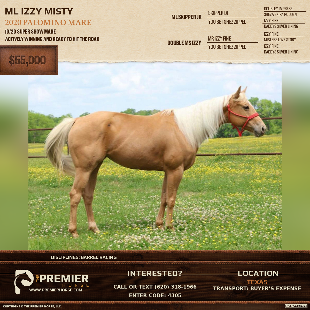 Listing advertisement