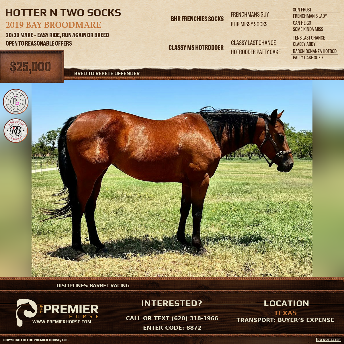 Listing advertisement