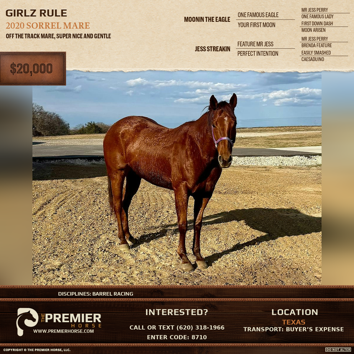 Listing advertisement