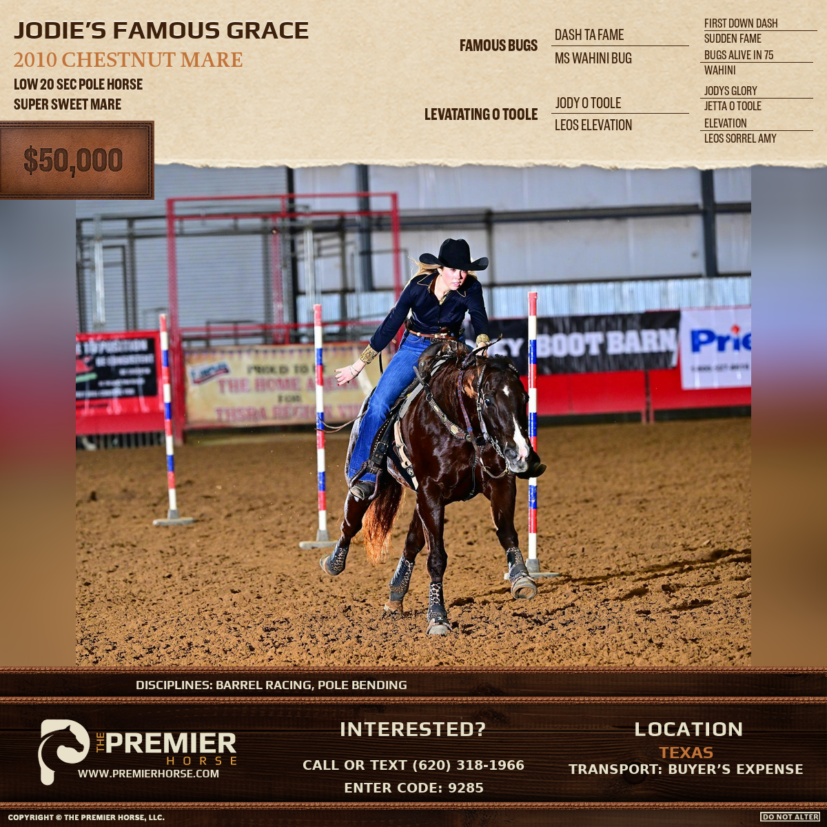 Listing advertisement