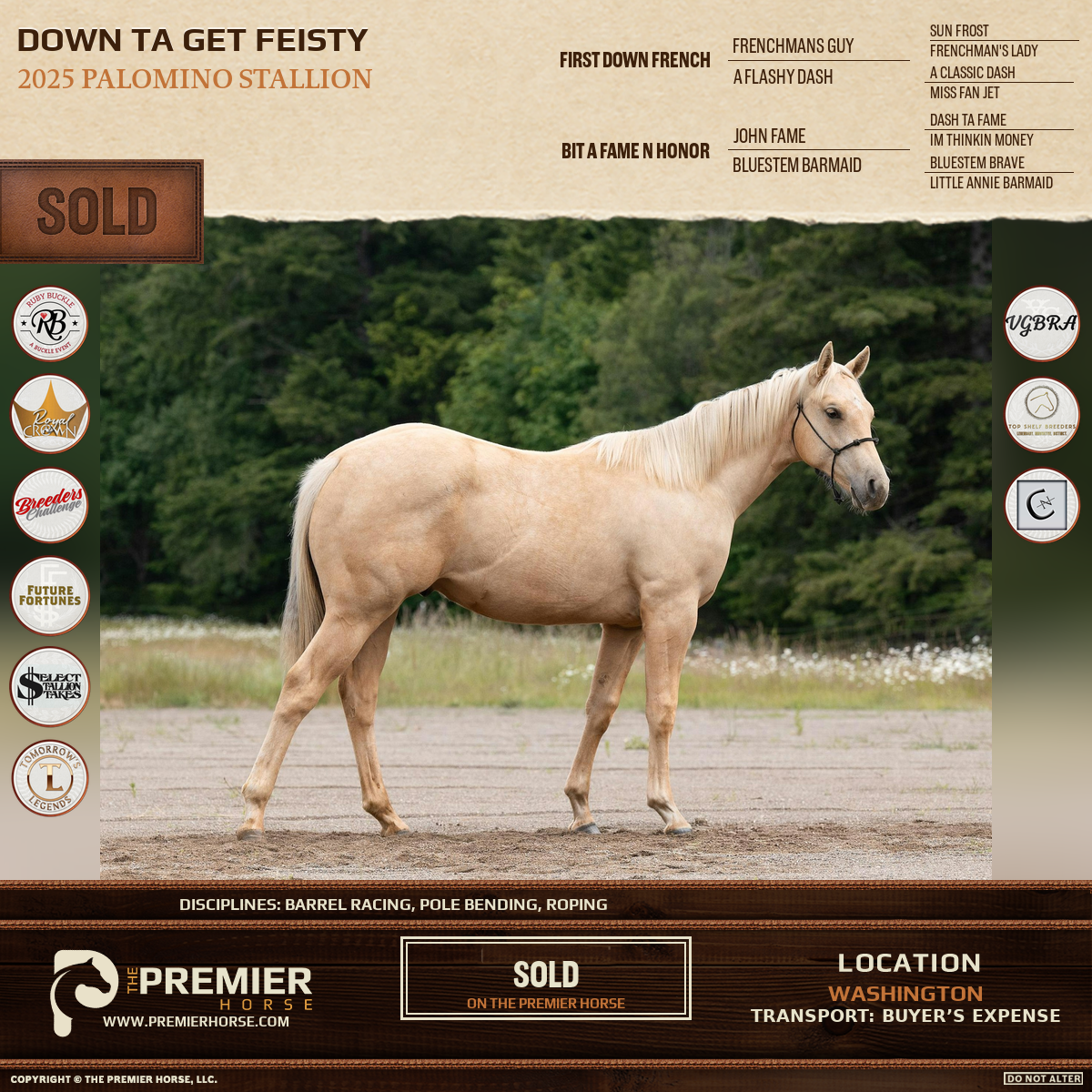 Down Ta Get Feisty sold advertisement