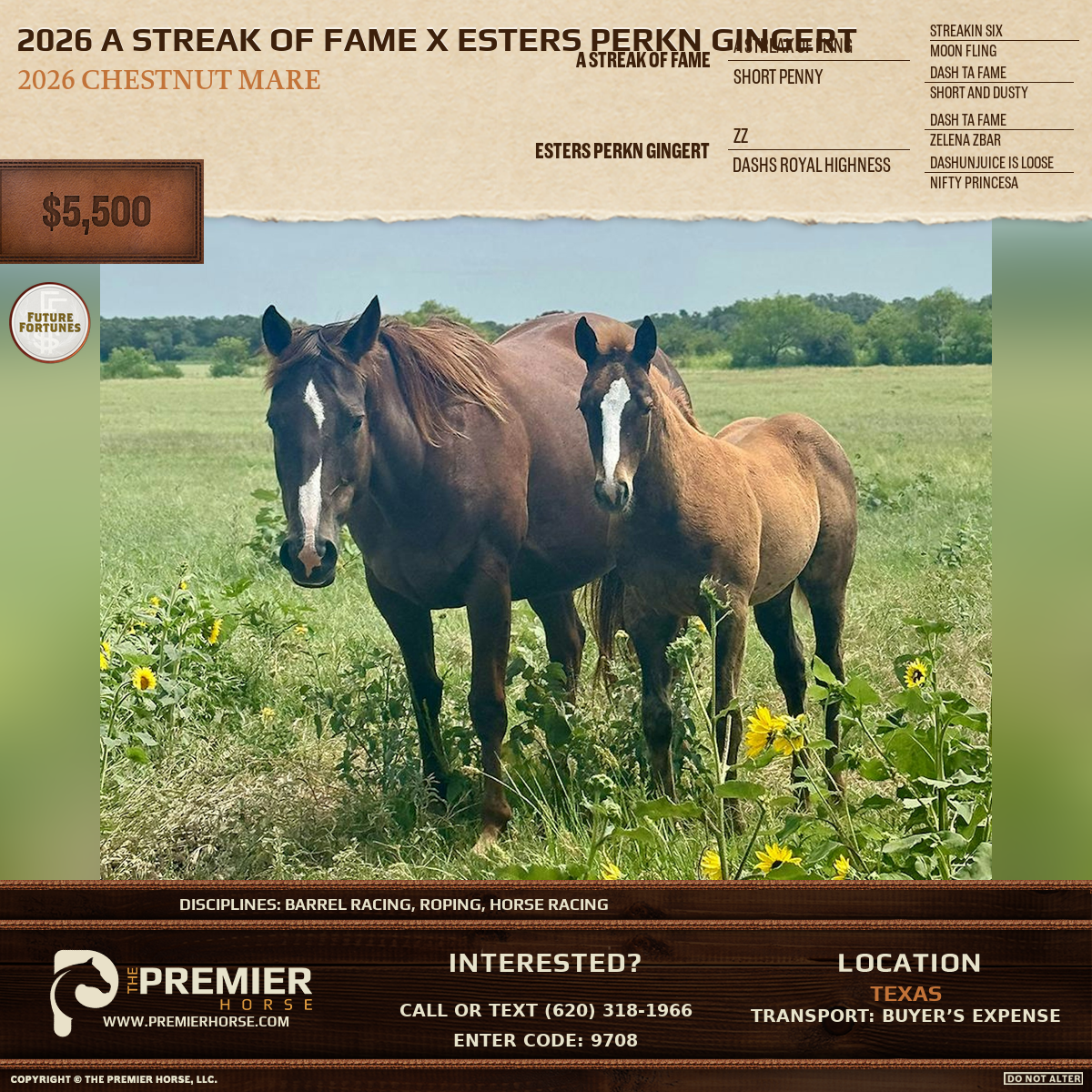 Listing advertisement
