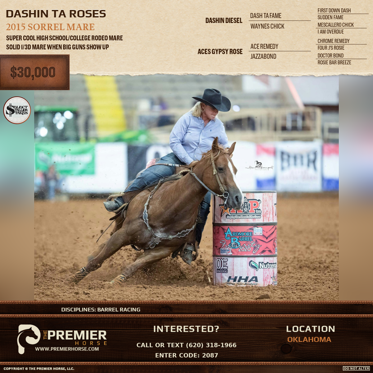 Listing advertisement