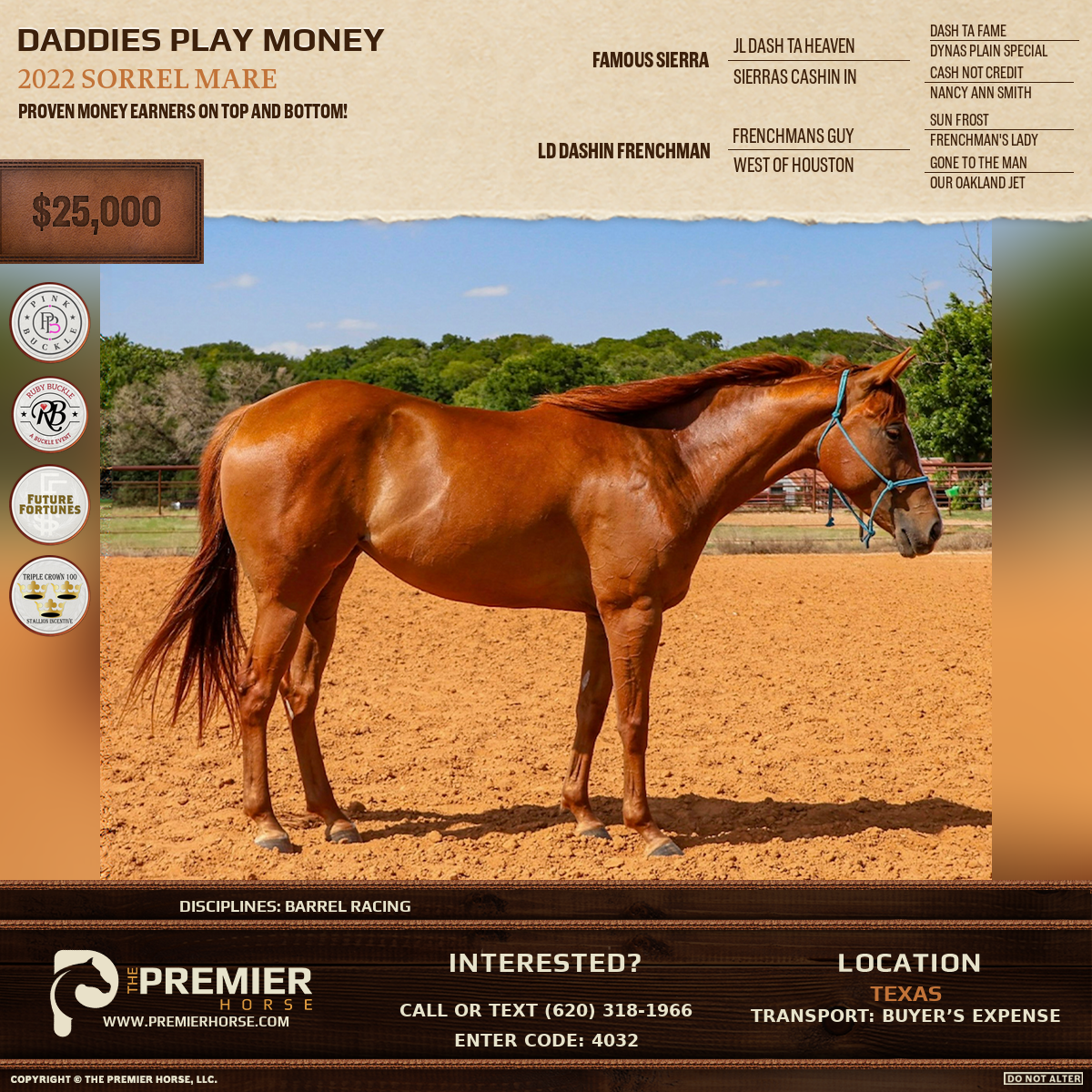 Listing advertisement