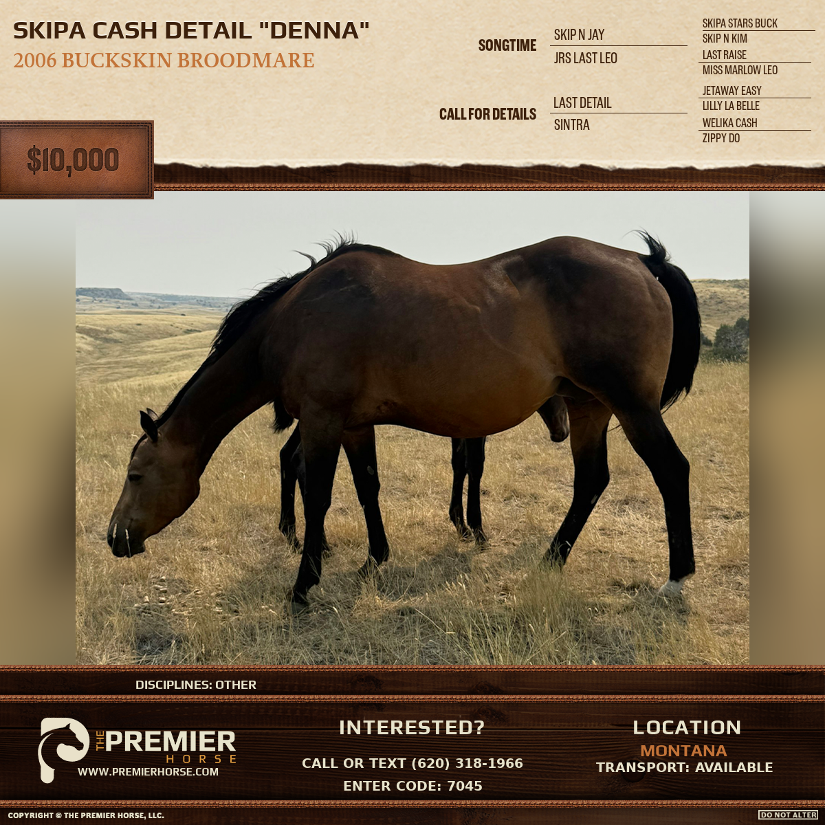 Listing advertisement