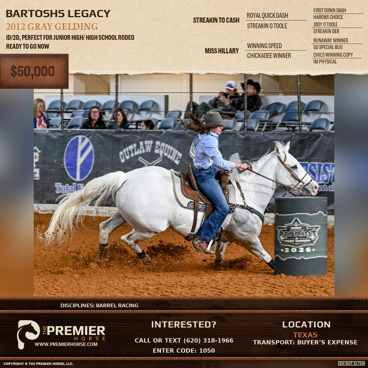 Listing advertisement