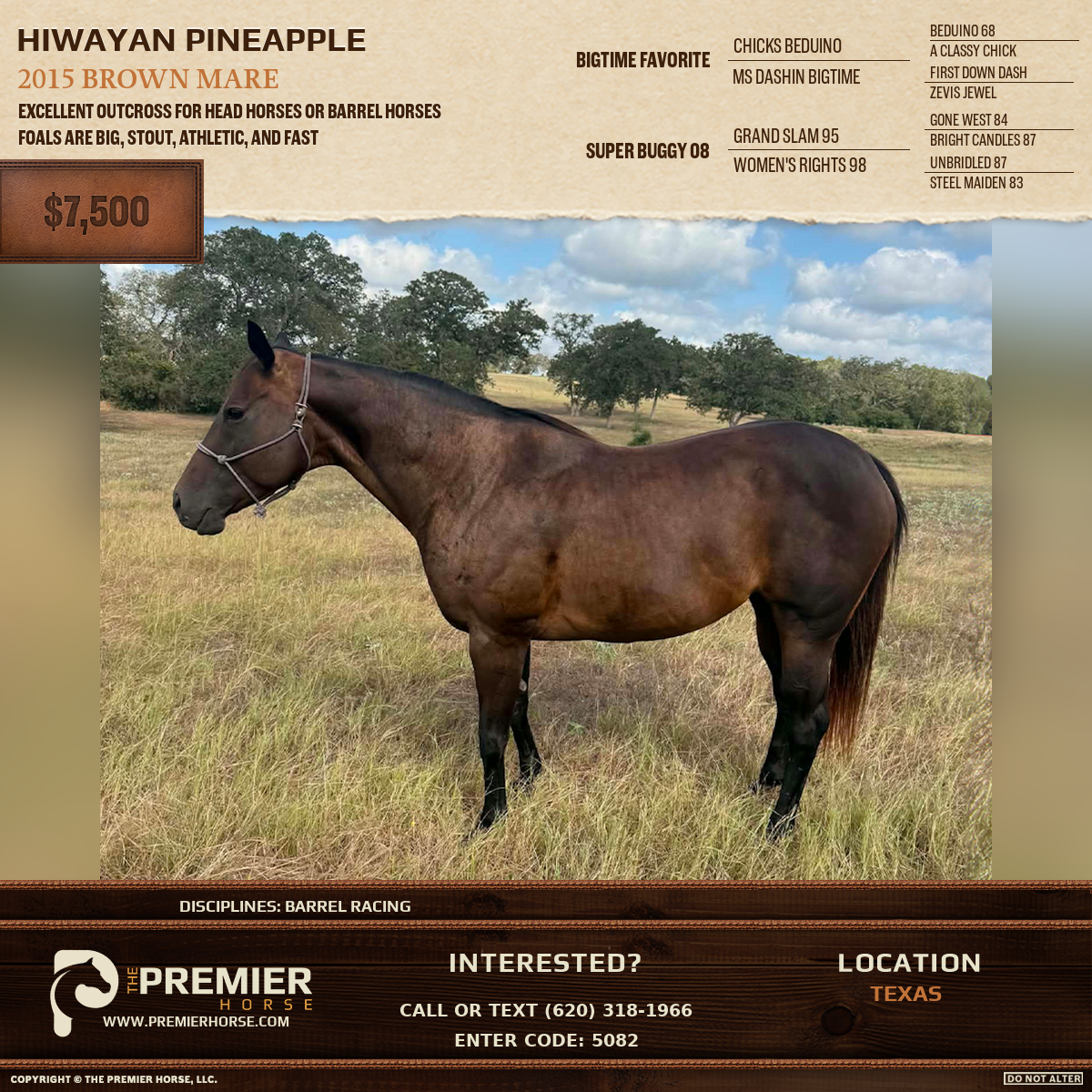 Listing advertisement