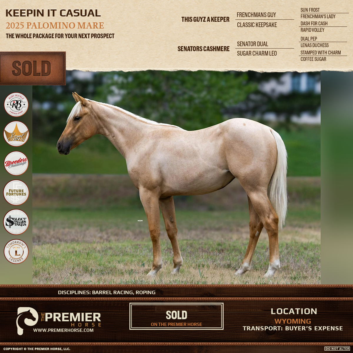 Keepin It Casual sold advertisement