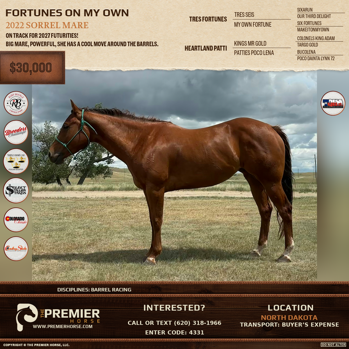 Listing advertisement