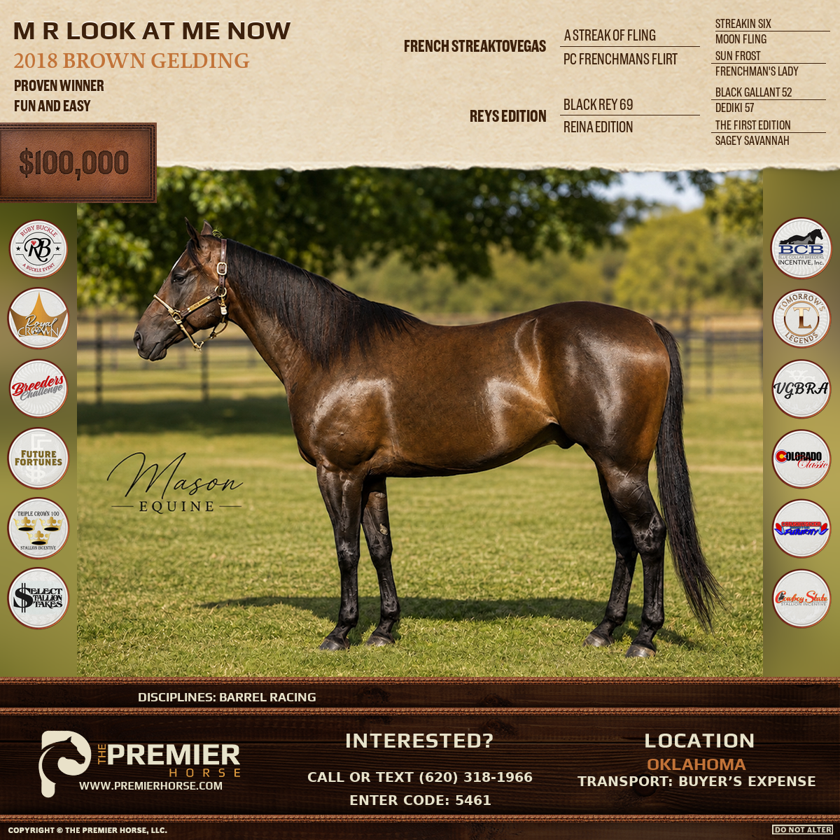 Listing advertisement