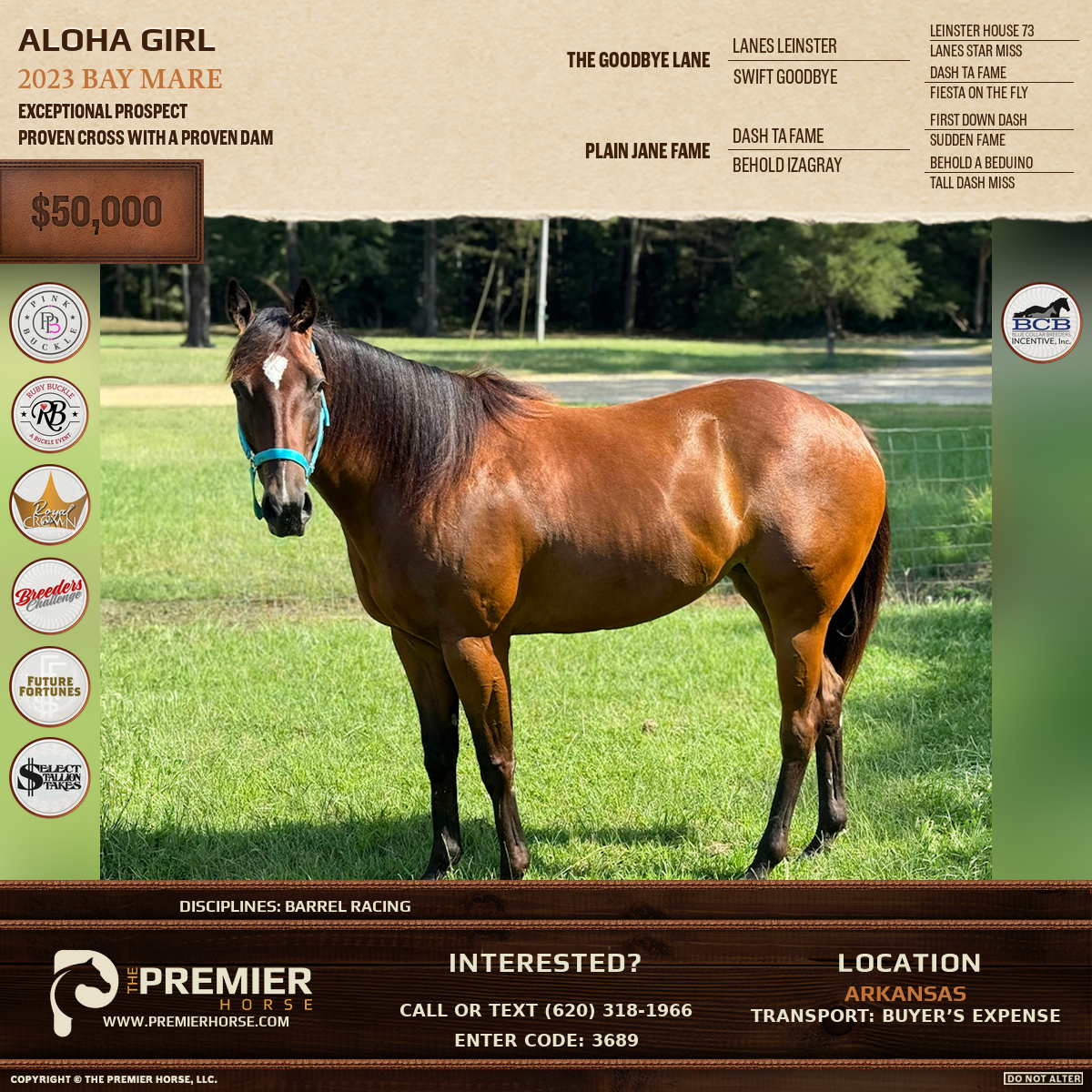 Listing advertisement