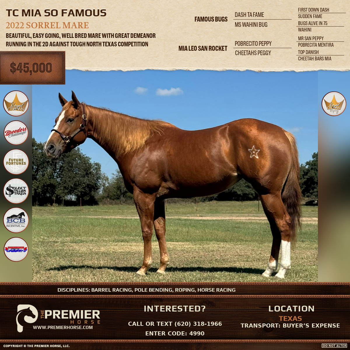 Listing advertisement