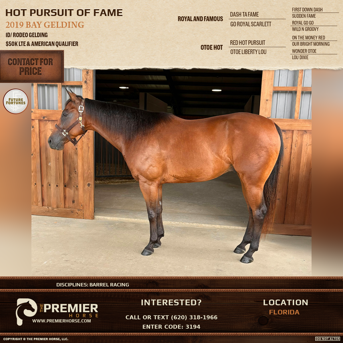 Listing advertisement