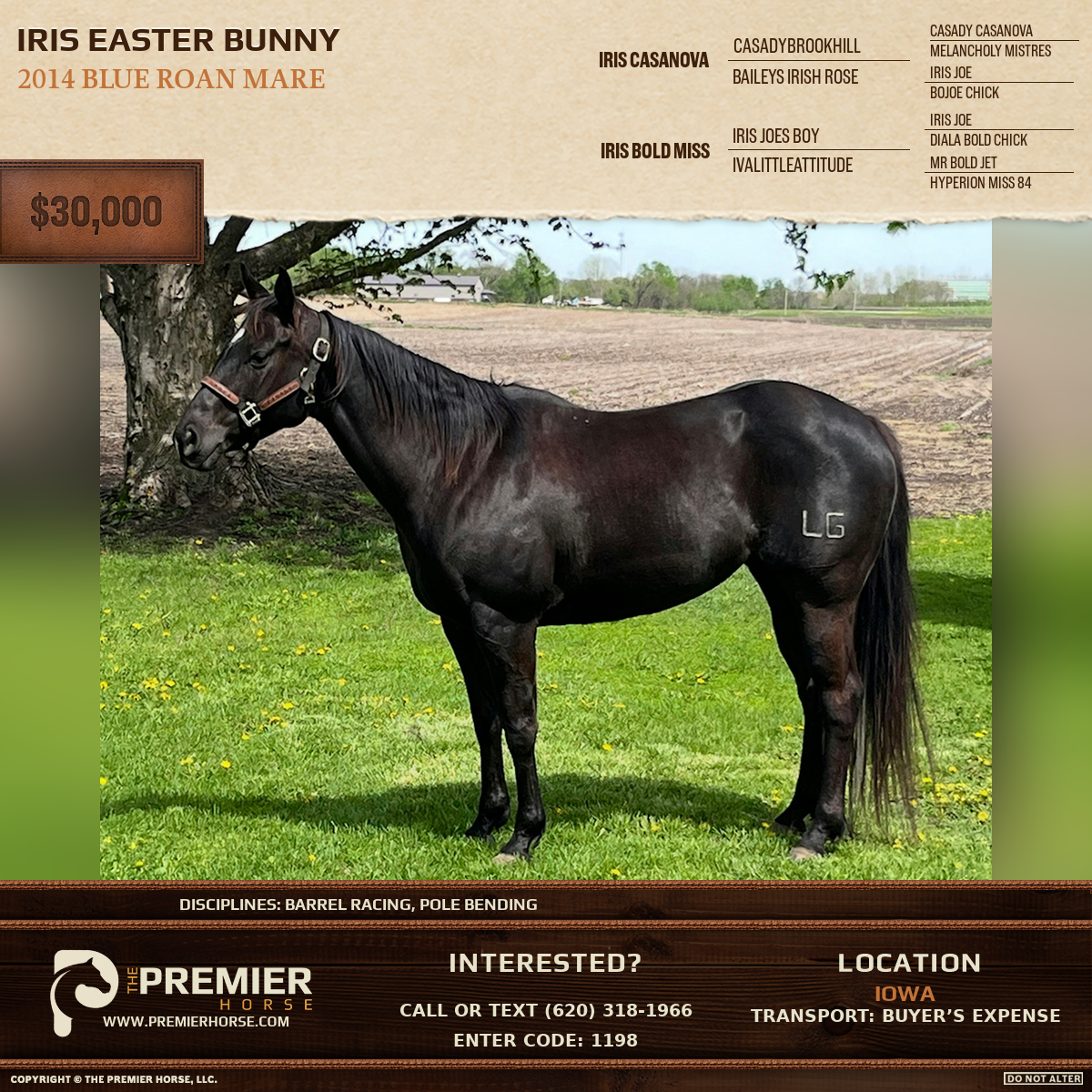 Listing advertisement