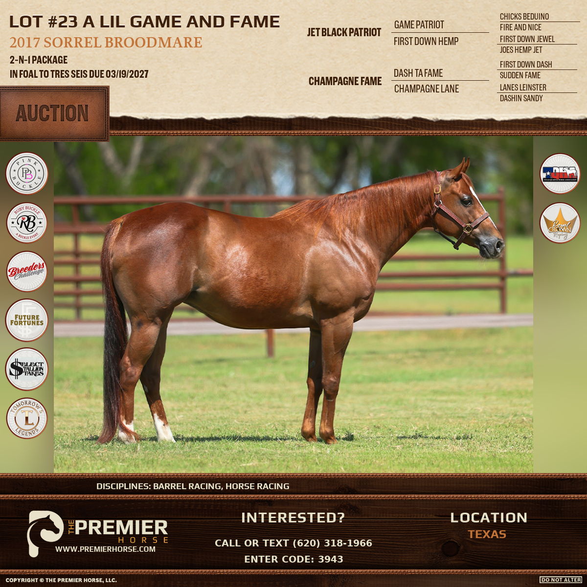 Listing advertisement