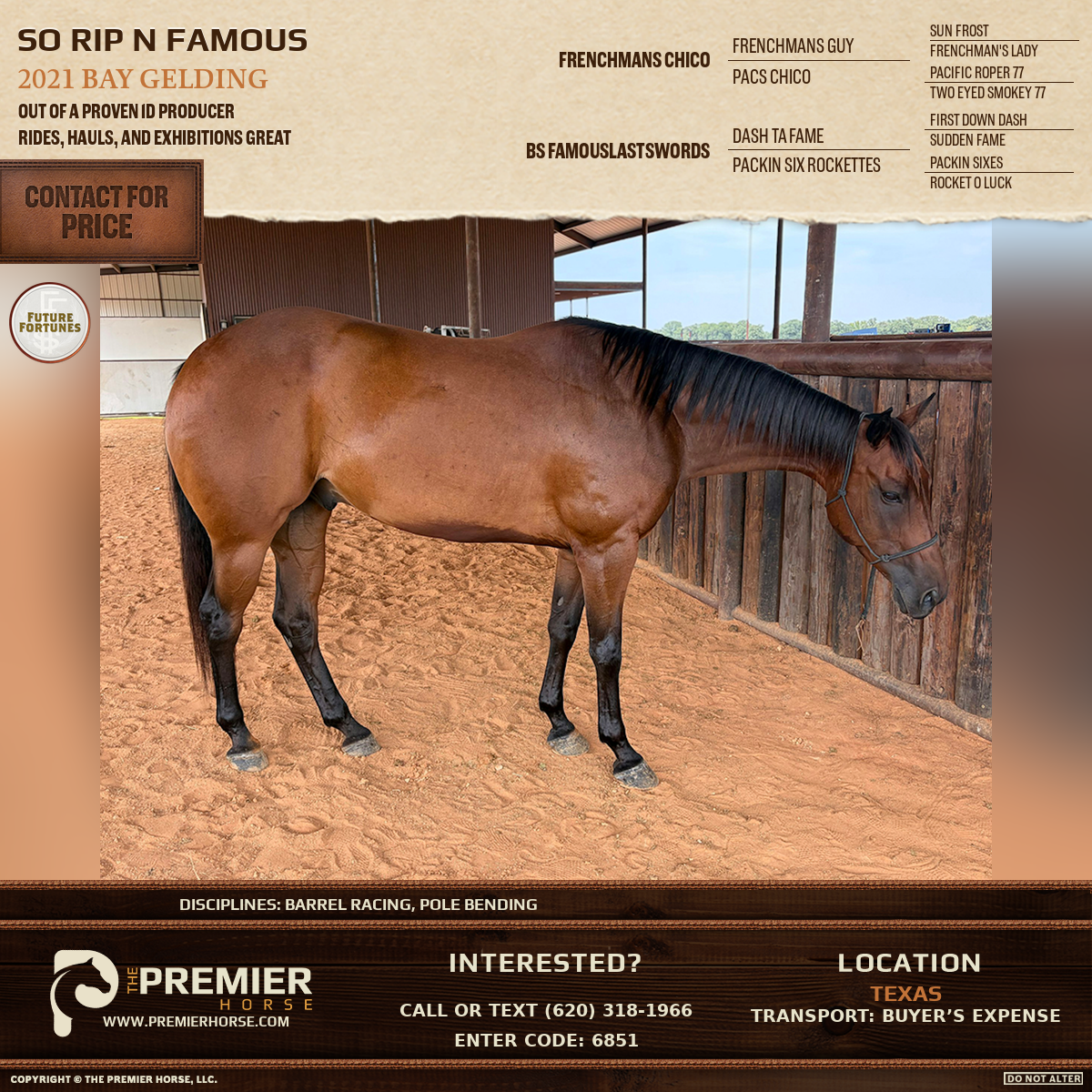 Listing advertisement