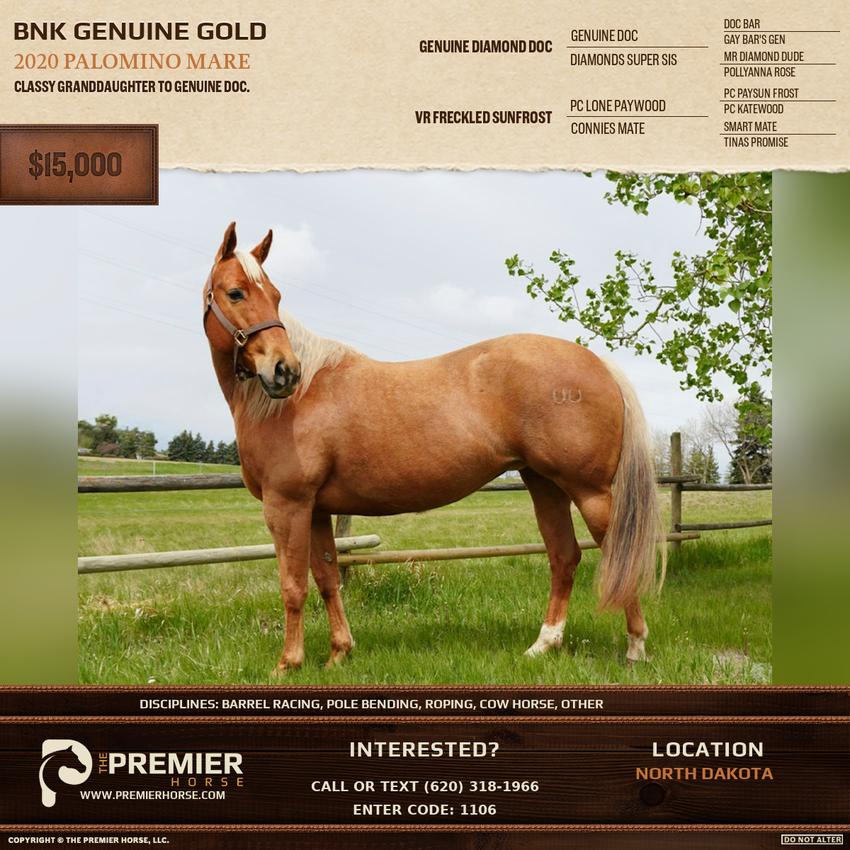 Listing advertisement