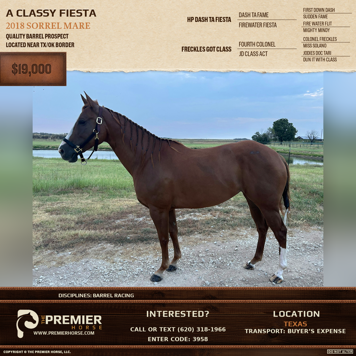 Listing advertisement