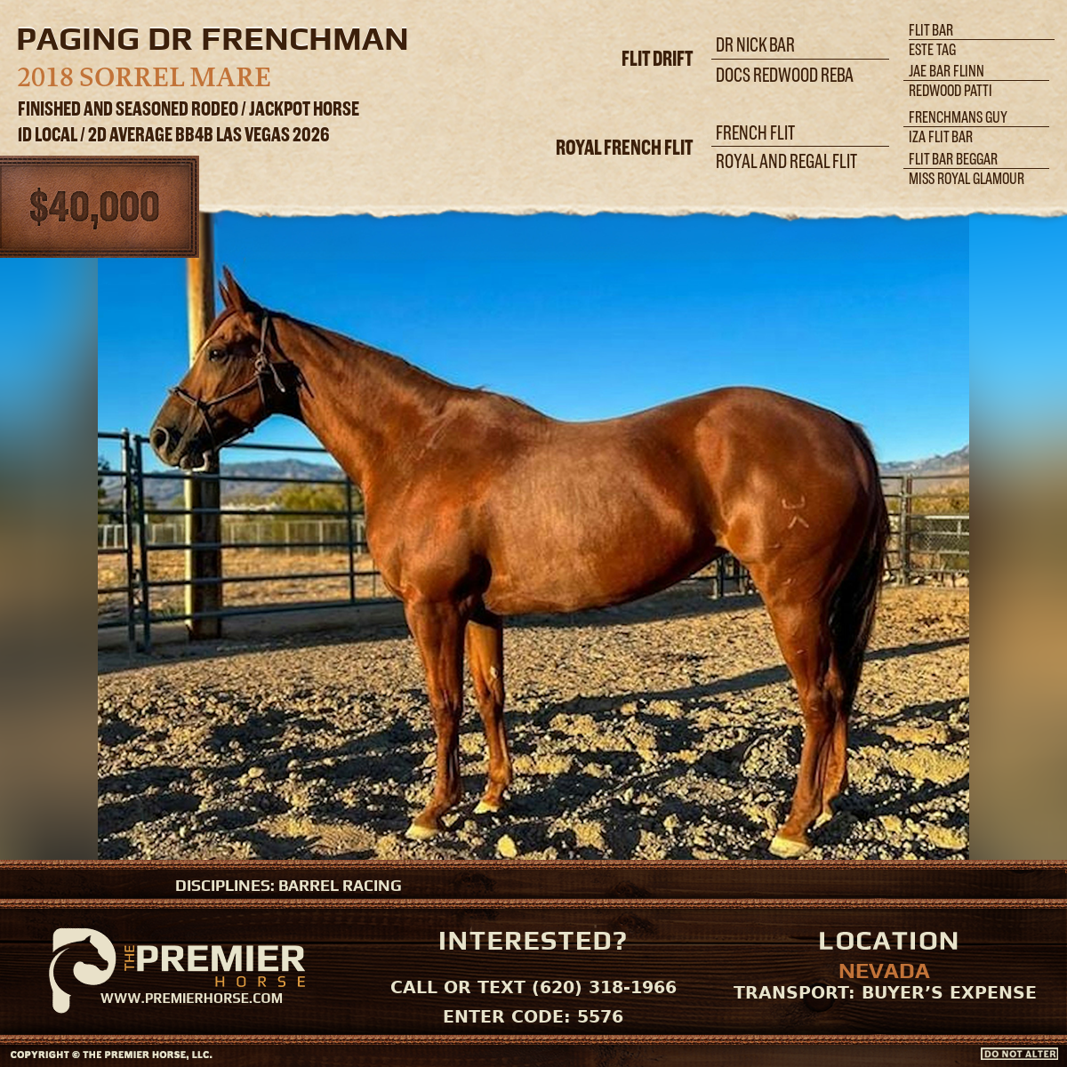 Listing advertisement