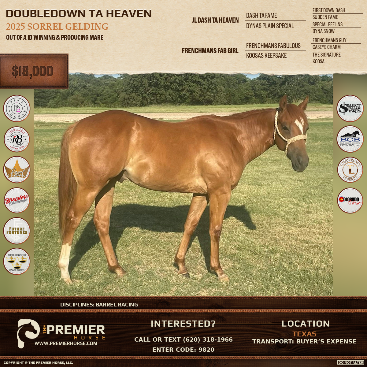 Listing advertisement