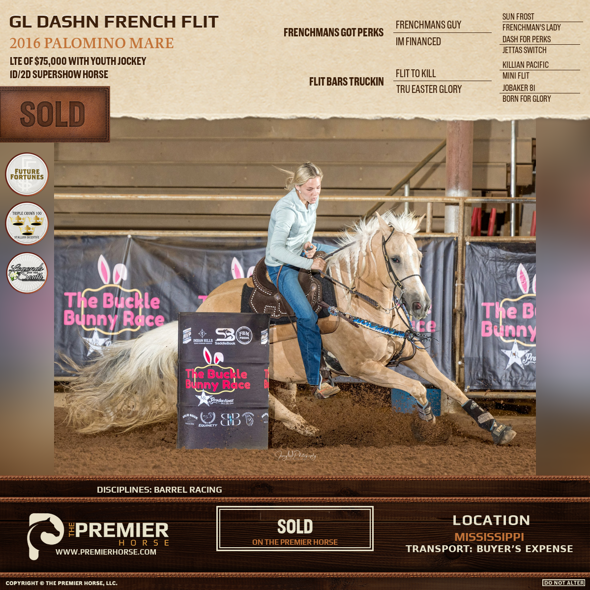 GL Dashn French Flit sold advertisement