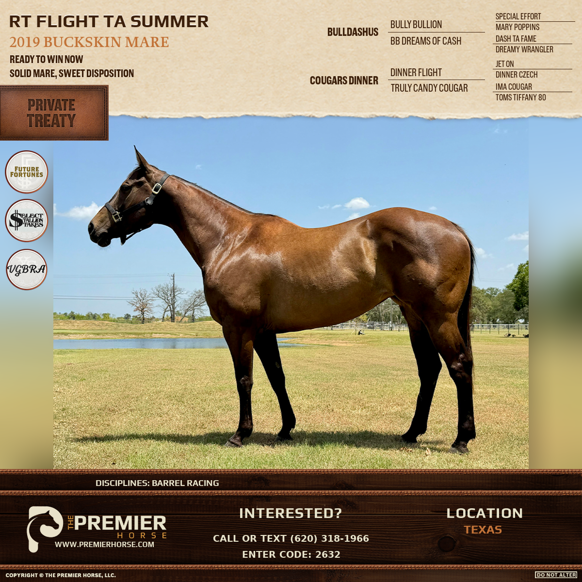 Listing advertisement