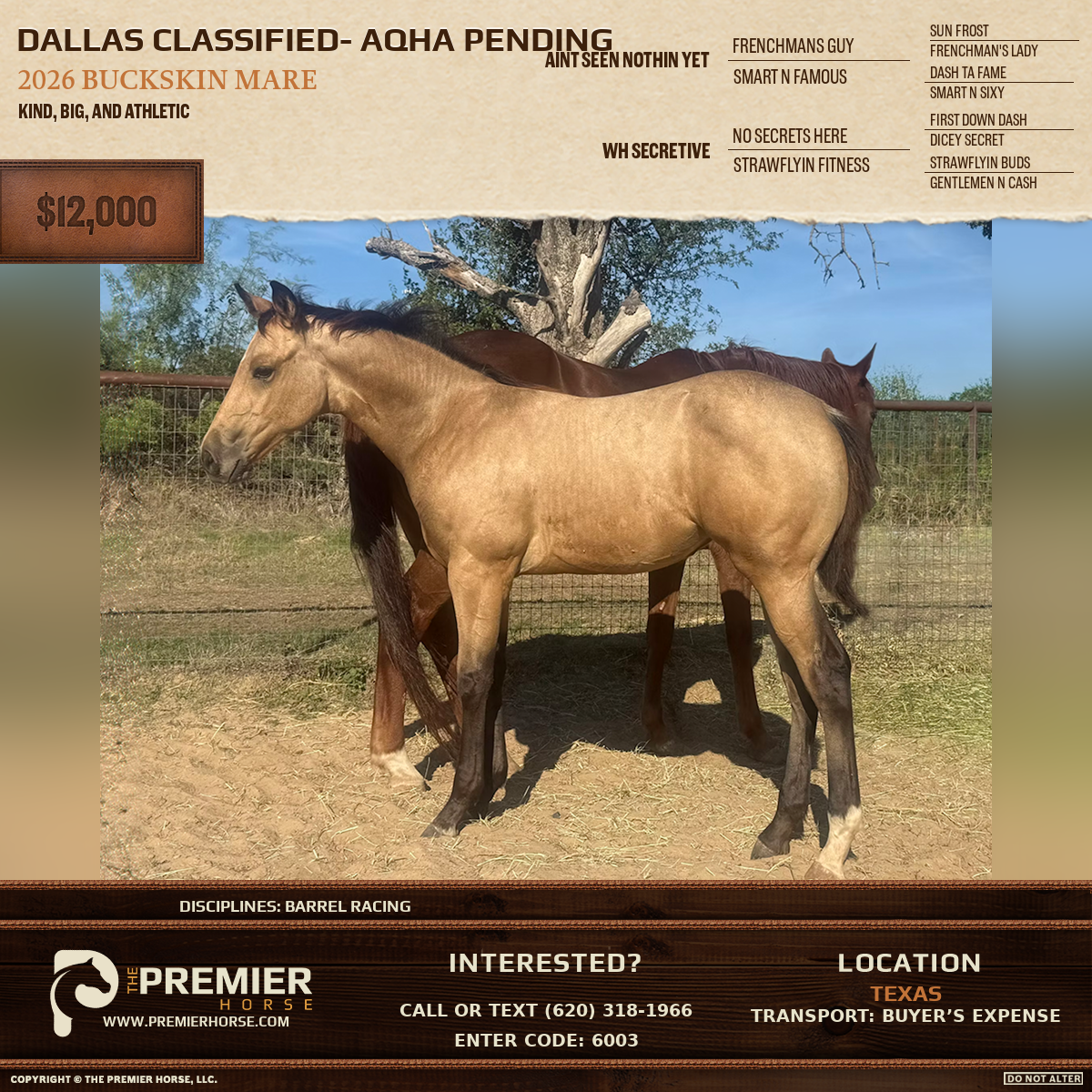 Listing advertisement