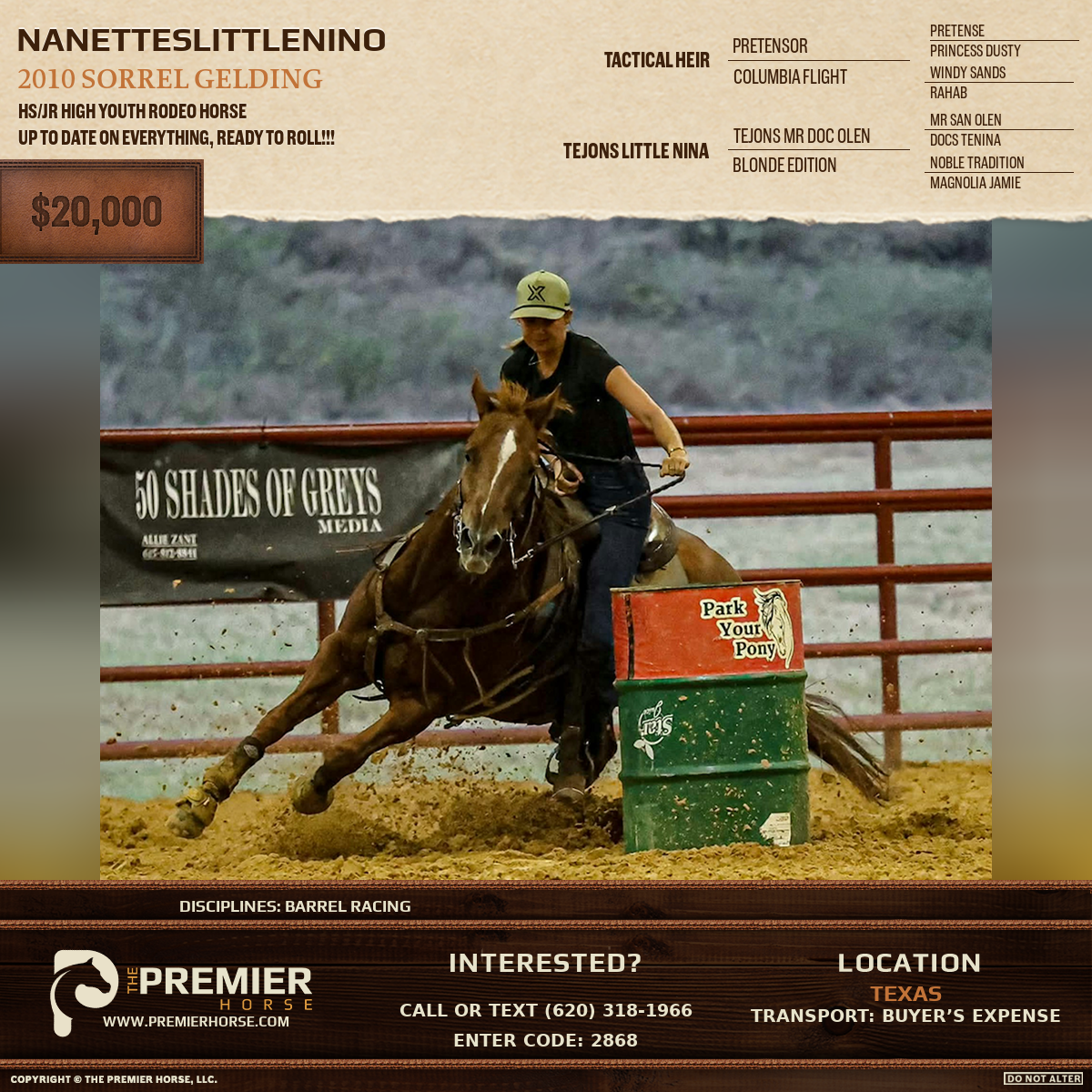 Listing advertisement