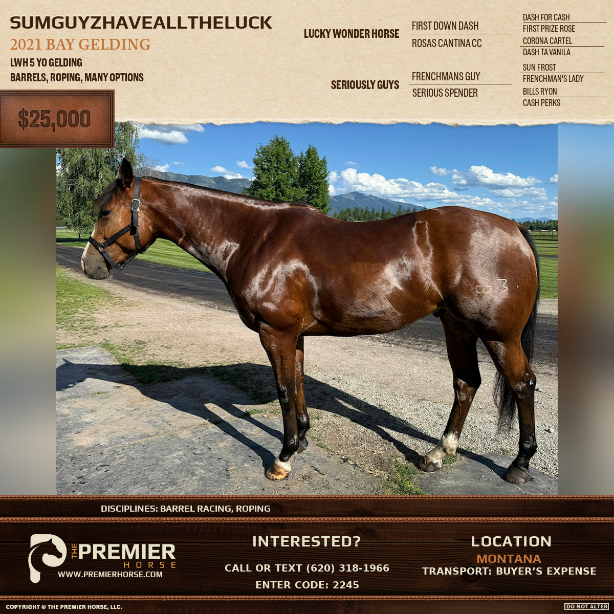 Listing advertisement