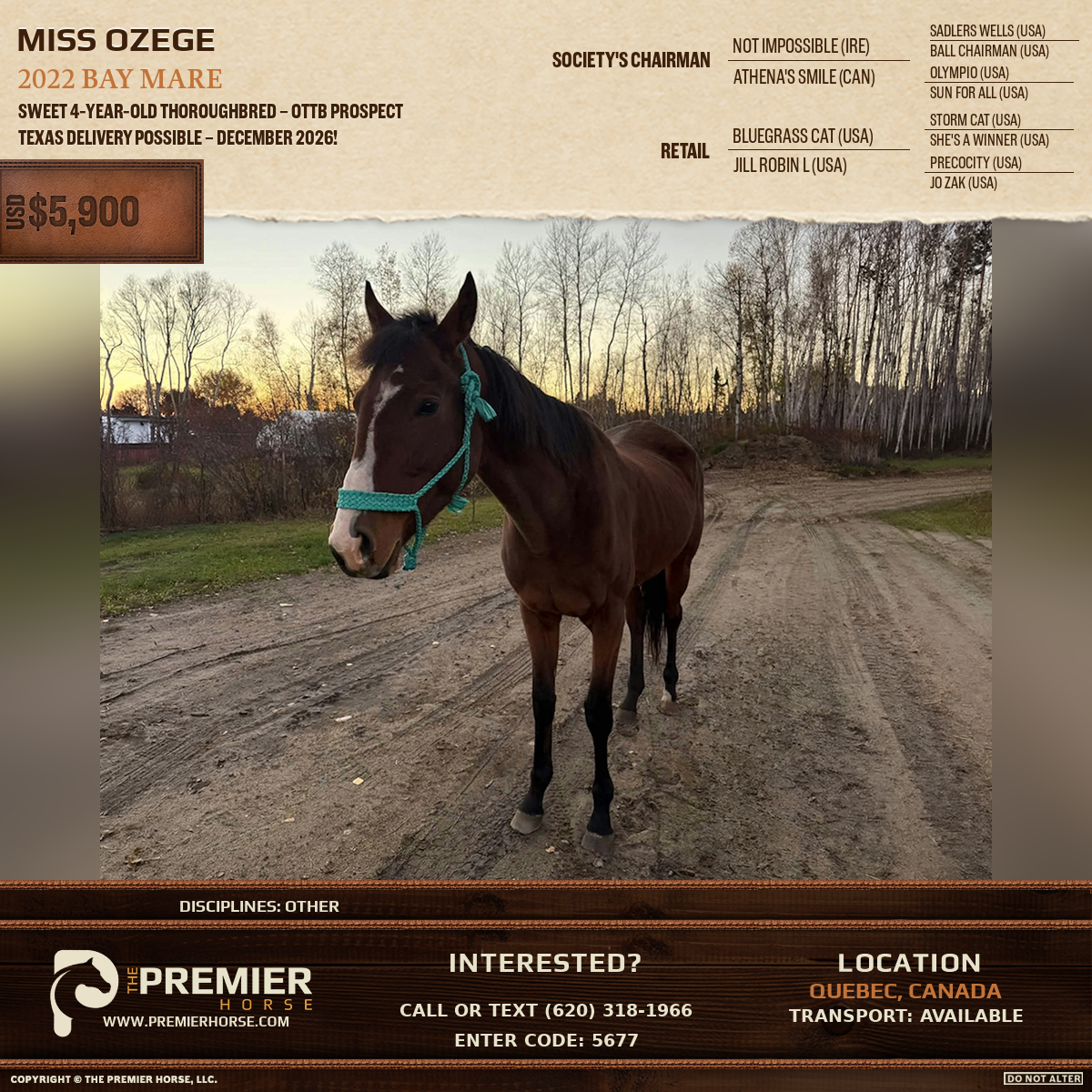 Listing advertisement